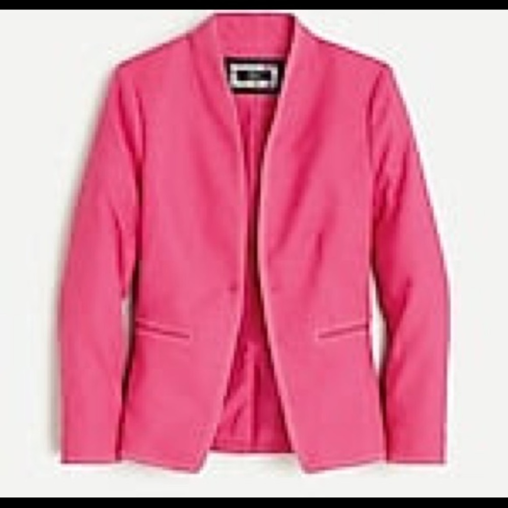J.Crew Going Out Blazer Stretch Linen